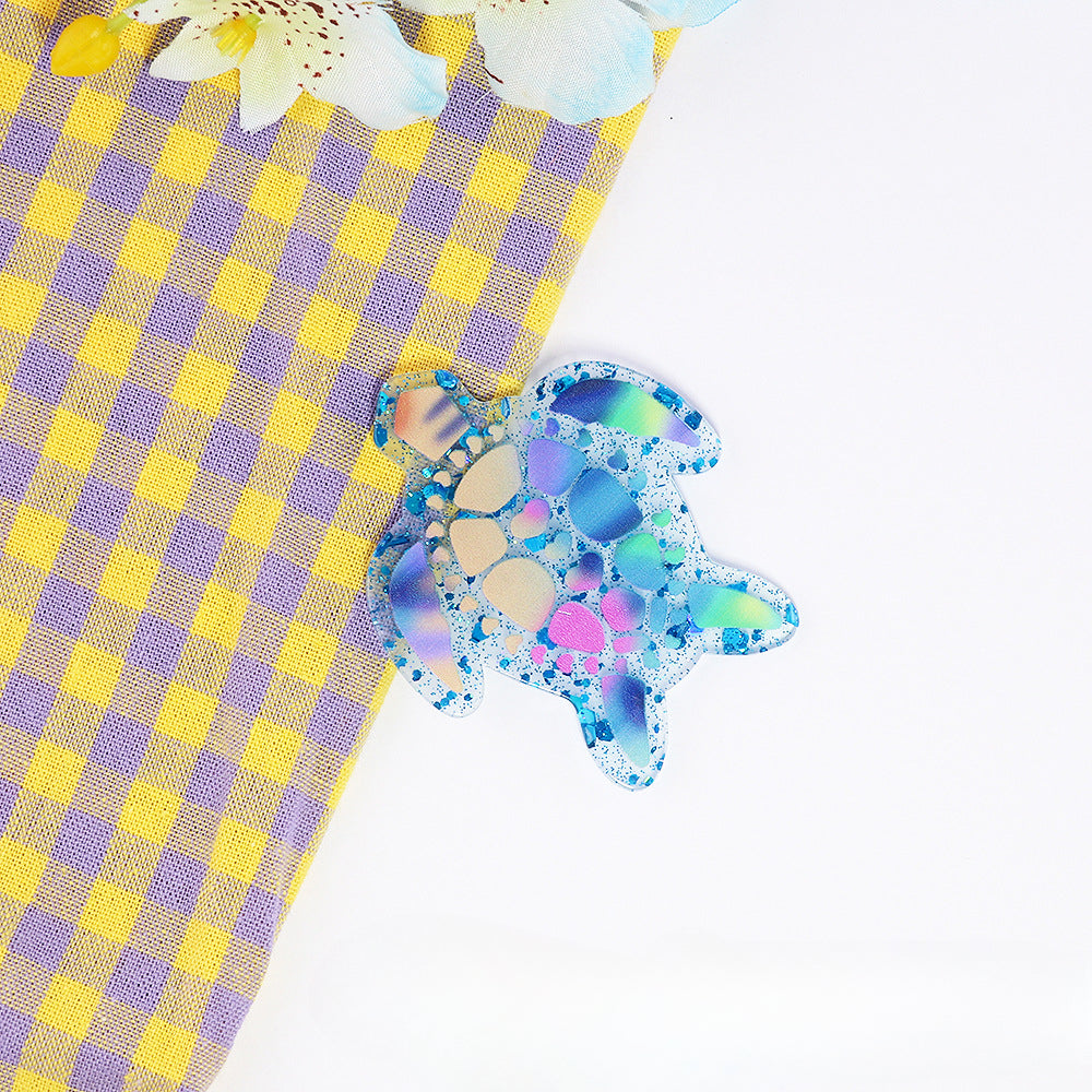 Wholesale 10pcs FlatBack Ocean Animal Acrylic Cute DIY Accessories